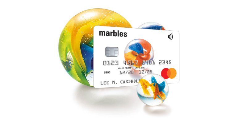 Marbles Credit Card.