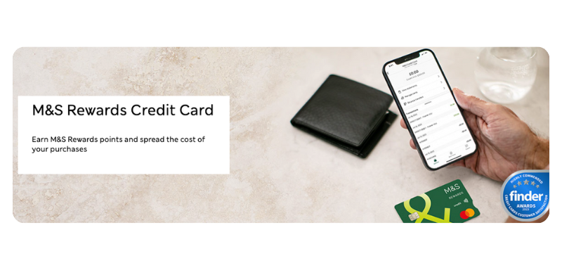 M&S Bank Rewards Credit Card.
